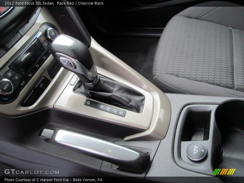 Race Red / Charcoal Black 2012 Ford Focus SEL Sedan