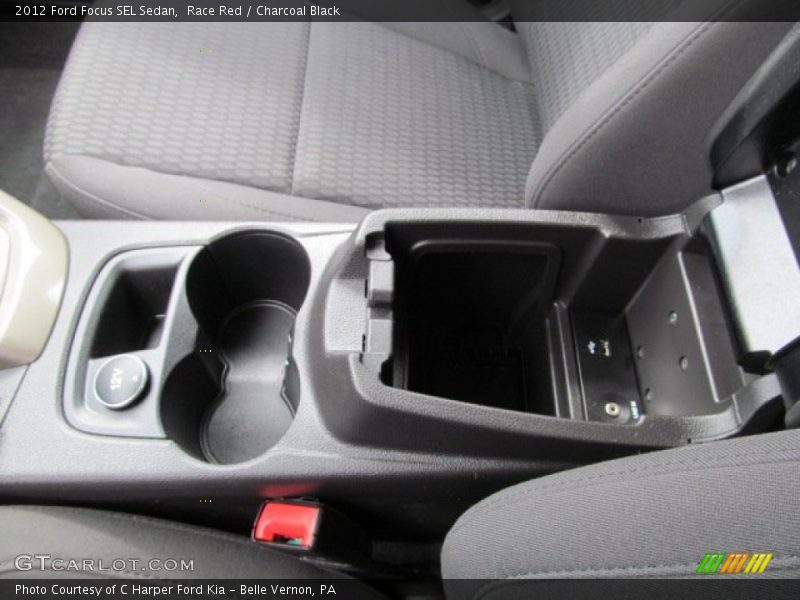Race Red / Charcoal Black 2012 Ford Focus SEL Sedan