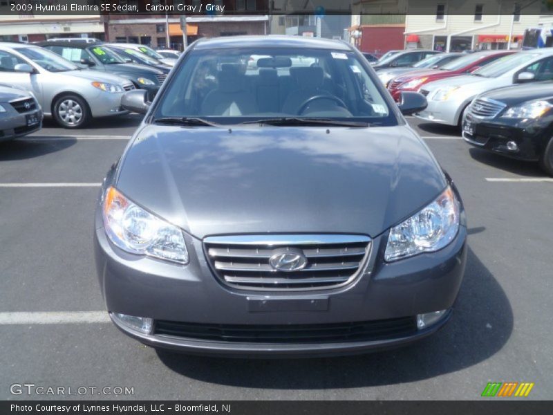 Carbon Gray / Gray 2009 Hyundai Elantra SE Sedan