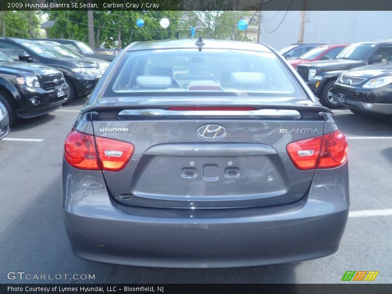 Carbon Gray / Gray 2009 Hyundai Elantra SE Sedan