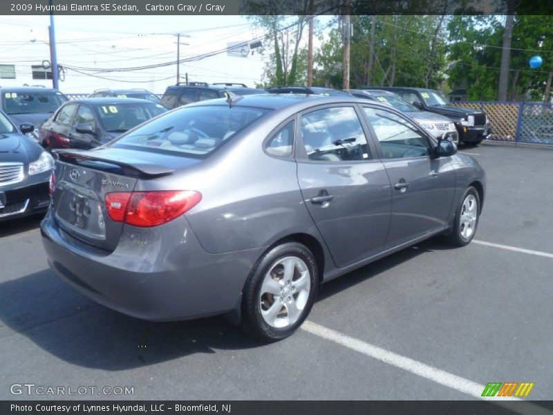 Carbon Gray / Gray 2009 Hyundai Elantra SE Sedan