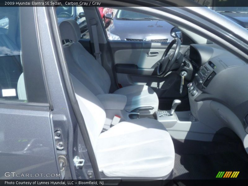 Carbon Gray / Gray 2009 Hyundai Elantra SE Sedan