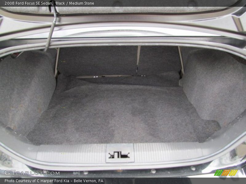 Black / Medium Stone 2008 Ford Focus SE Sedan