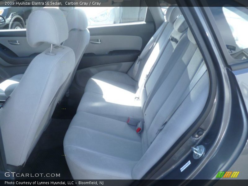 Carbon Gray / Gray 2009 Hyundai Elantra SE Sedan