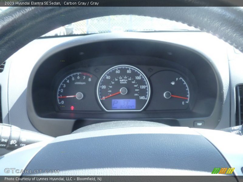 Carbon Gray / Gray 2009 Hyundai Elantra SE Sedan