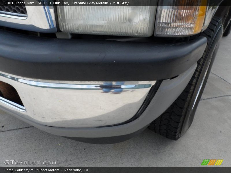 Graphite Gray Metallic / Mist Gray 2001 Dodge Ram 1500 SLT Club Cab
