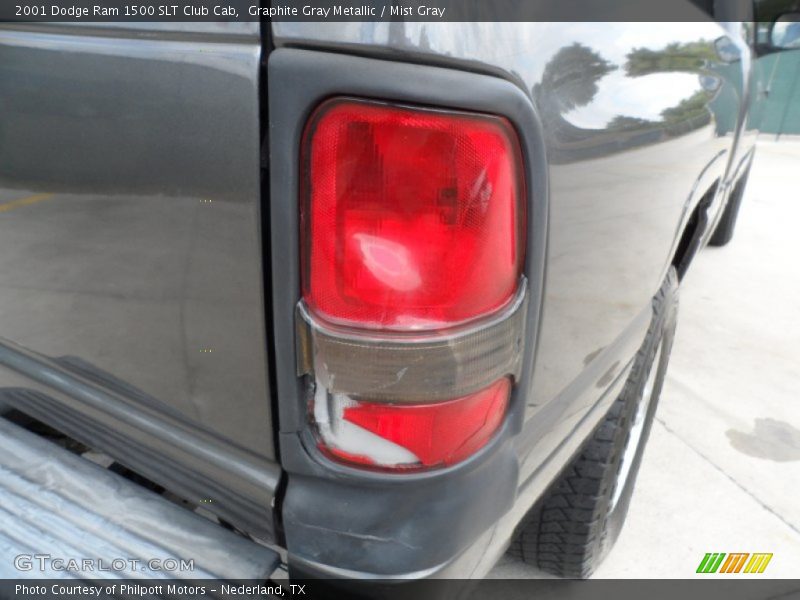 Graphite Gray Metallic / Mist Gray 2001 Dodge Ram 1500 SLT Club Cab