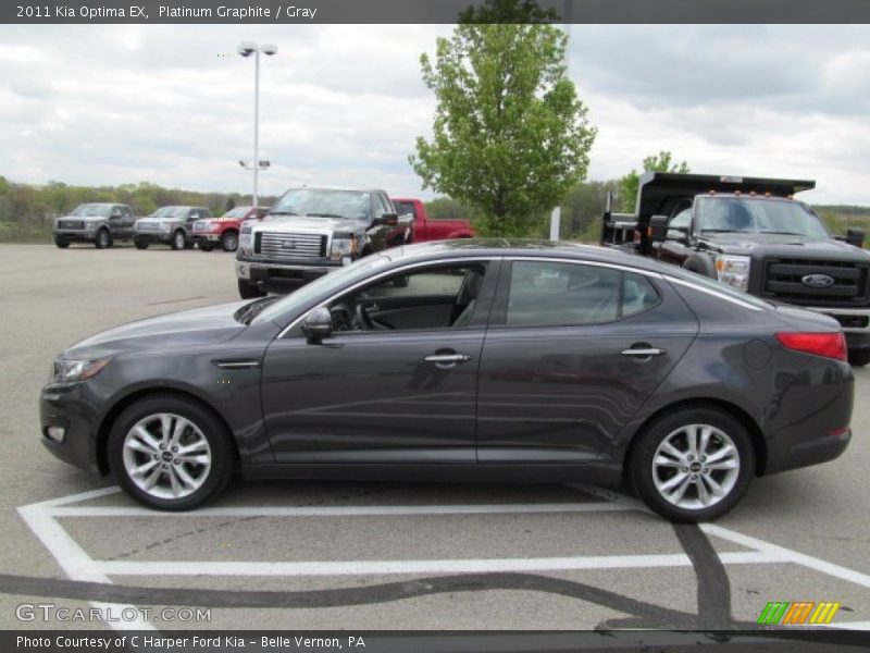 Platinum Graphite / Gray 2011 Kia Optima EX