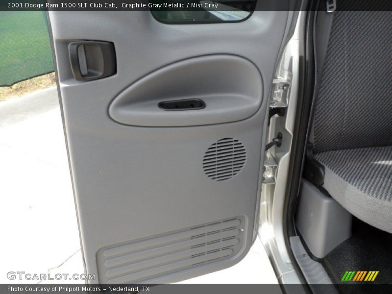 Graphite Gray Metallic / Mist Gray 2001 Dodge Ram 1500 SLT Club Cab