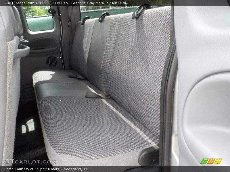 Graphite Gray Metallic / Mist Gray 2001 Dodge Ram 1500 SLT Club Cab