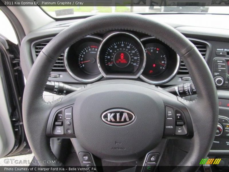 Platinum Graphite / Gray 2011 Kia Optima EX