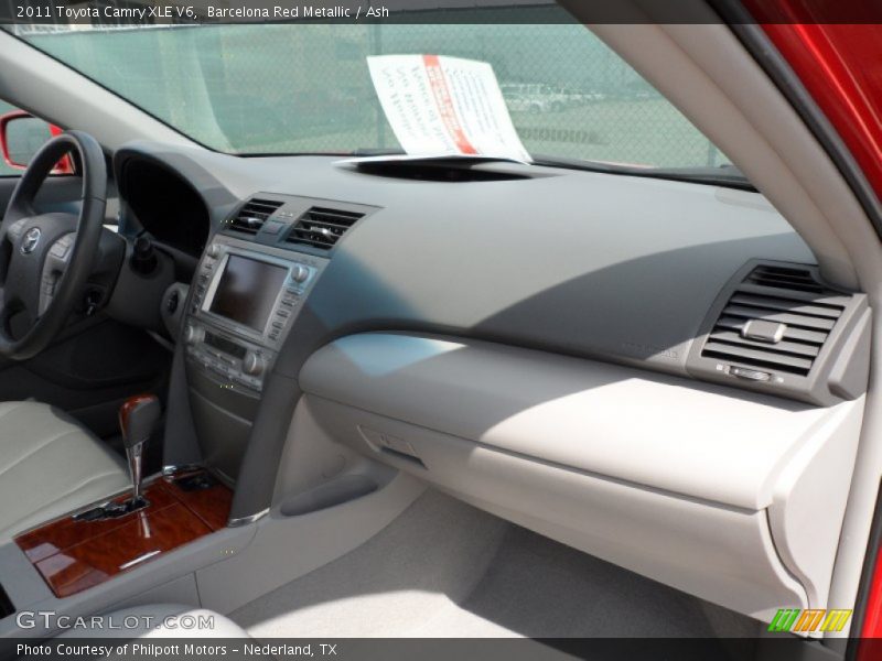 Barcelona Red Metallic / Ash 2011 Toyota Camry XLE V6