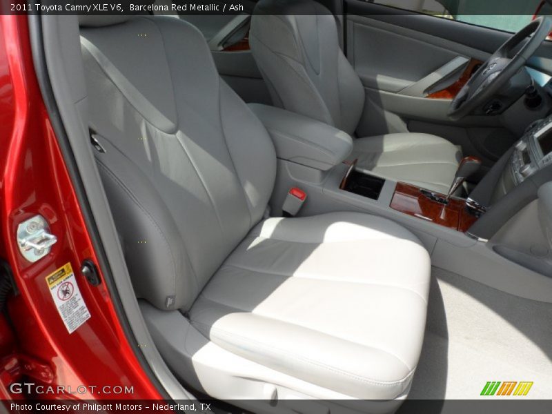 Barcelona Red Metallic / Ash 2011 Toyota Camry XLE V6
