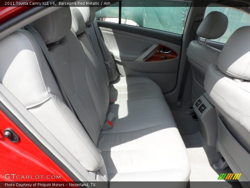 Barcelona Red Metallic / Ash 2011 Toyota Camry XLE V6
