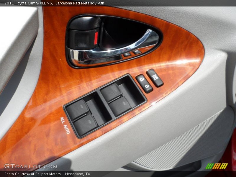 Barcelona Red Metallic / Ash 2011 Toyota Camry XLE V6