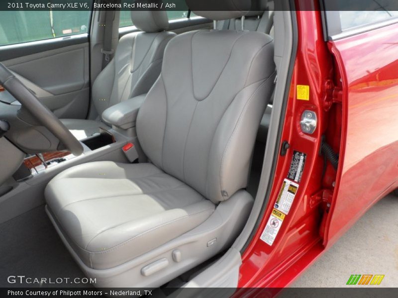 Barcelona Red Metallic / Ash 2011 Toyota Camry XLE V6