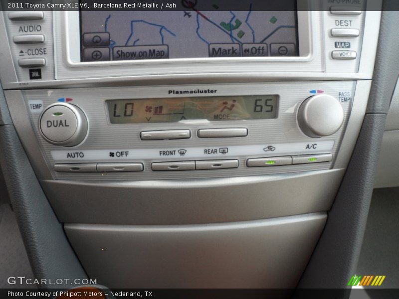 Barcelona Red Metallic / Ash 2011 Toyota Camry XLE V6