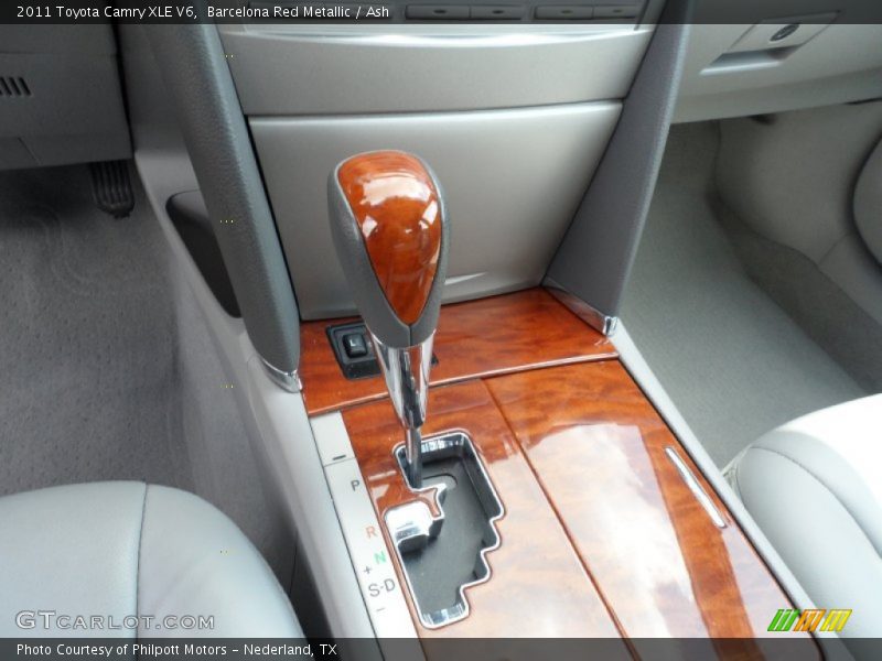 Barcelona Red Metallic / Ash 2011 Toyota Camry XLE V6