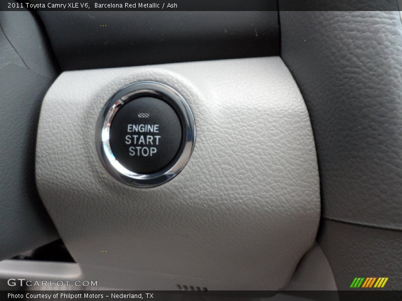 Barcelona Red Metallic / Ash 2011 Toyota Camry XLE V6