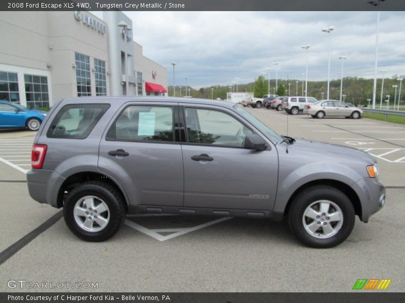 Tungsten Grey Metallic / Stone 2008 Ford Escape XLS 4WD