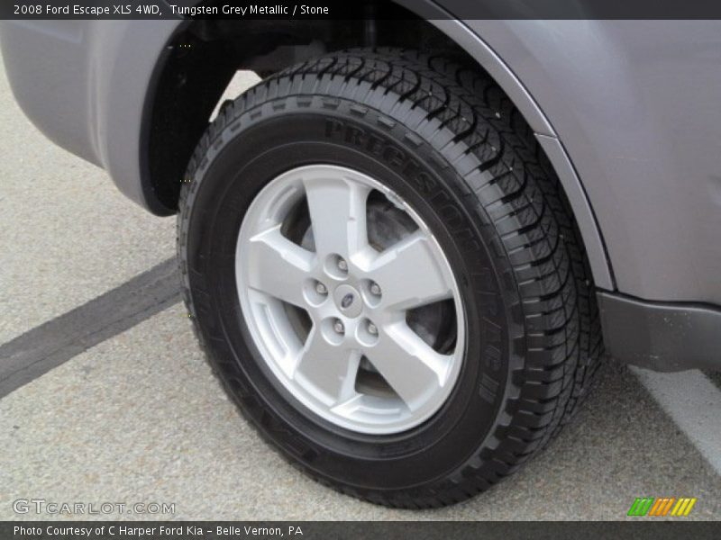 Tungsten Grey Metallic / Stone 2008 Ford Escape XLS 4WD