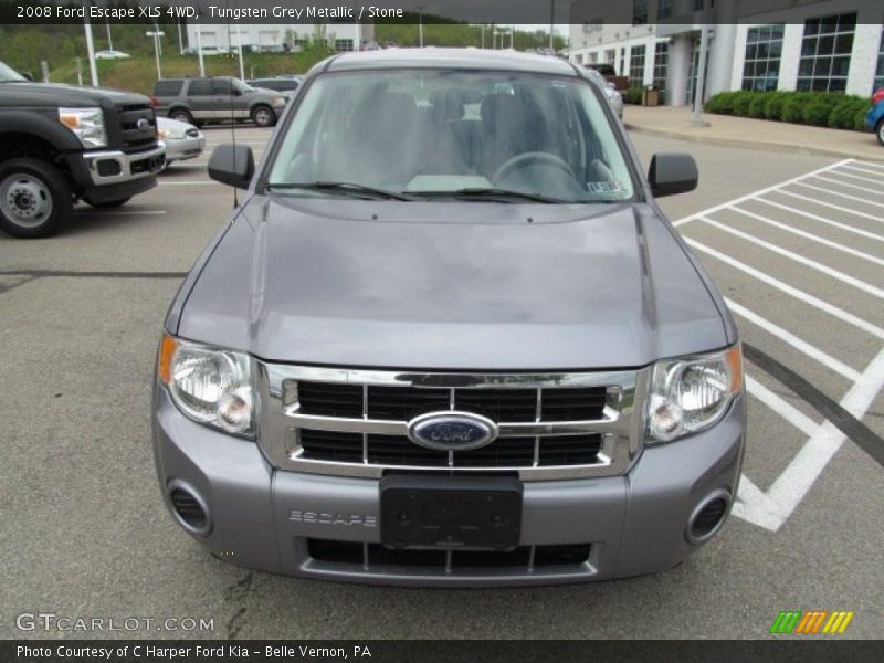 Tungsten Grey Metallic / Stone 2008 Ford Escape XLS 4WD