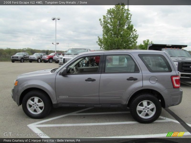 Tungsten Grey Metallic / Stone 2008 Ford Escape XLS 4WD