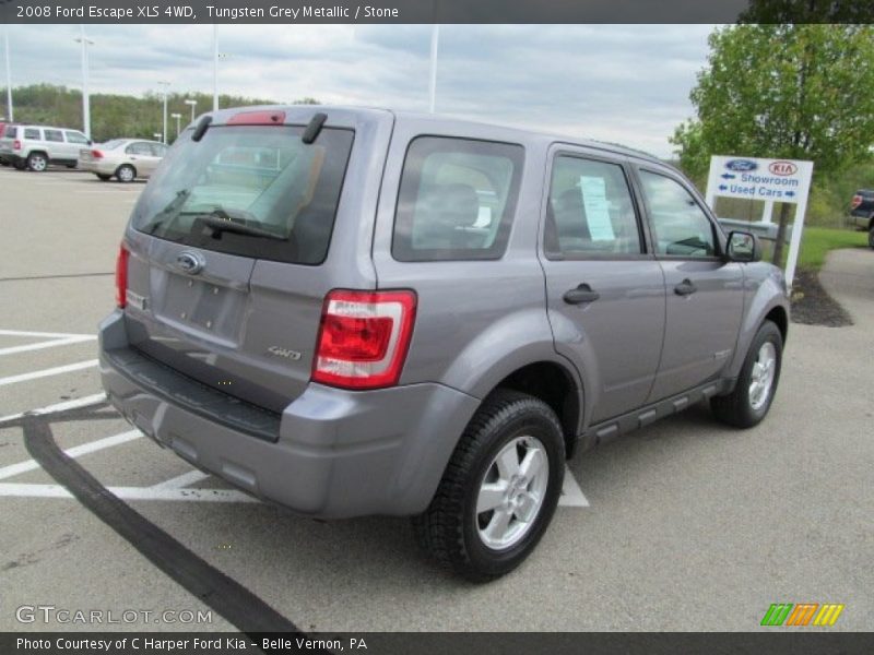 Tungsten Grey Metallic / Stone 2008 Ford Escape XLS 4WD