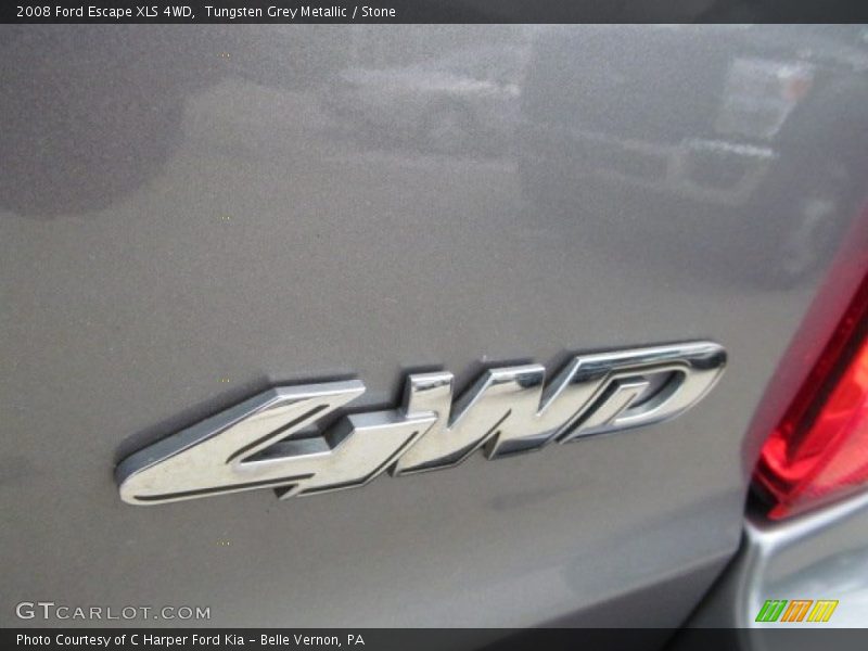 Tungsten Grey Metallic / Stone 2008 Ford Escape XLS 4WD