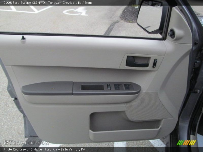 Tungsten Grey Metallic / Stone 2008 Ford Escape XLS 4WD