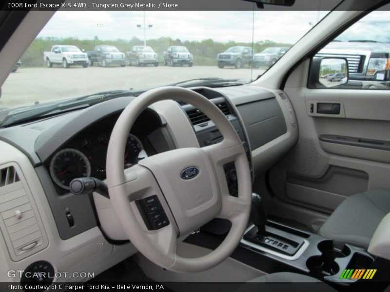 Tungsten Grey Metallic / Stone 2008 Ford Escape XLS 4WD