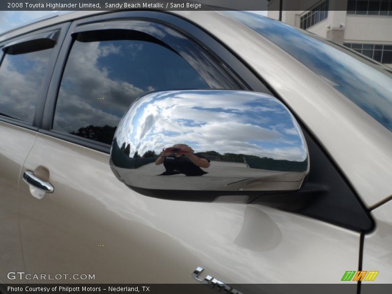 Sandy Beach Metallic / Sand Beige 2008 Toyota Highlander Limited