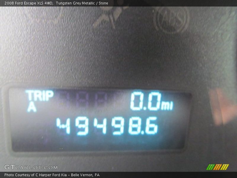 Tungsten Grey Metallic / Stone 2008 Ford Escape XLS 4WD