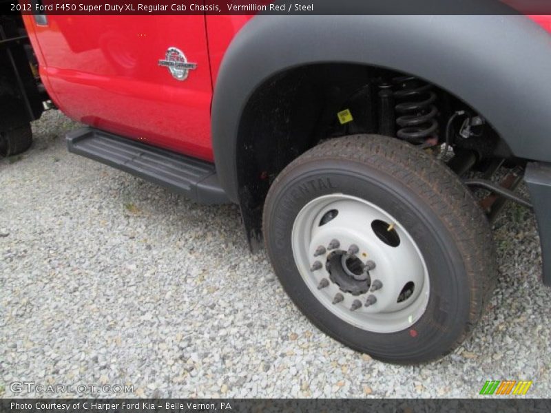  2012 F450 Super Duty XL Regular Cab Chassis Wheel