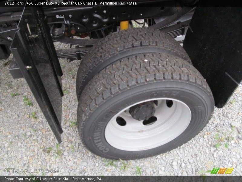  2012 F450 Super Duty XL Regular Cab Chassis Wheel