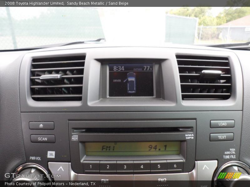 Sandy Beach Metallic / Sand Beige 2008 Toyota Highlander Limited