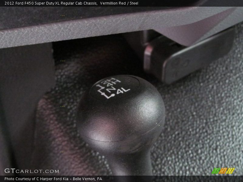Vermillion Red / Steel 2012 Ford F450 Super Duty XL Regular Cab Chassis