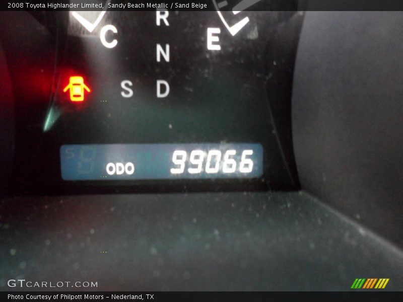 Sandy Beach Metallic / Sand Beige 2008 Toyota Highlander Limited