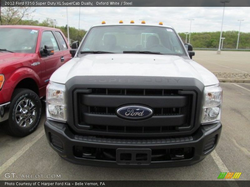 Oxford White / Steel 2012 Ford F350 Super Duty XL SuperCab Dually