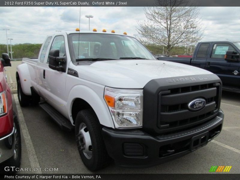 Front 3/4 View of 2012 F350 Super Duty XL SuperCab Dually