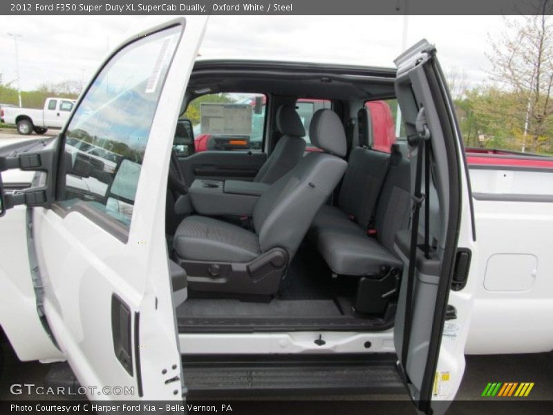 Oxford White / Steel 2012 Ford F350 Super Duty XL SuperCab Dually