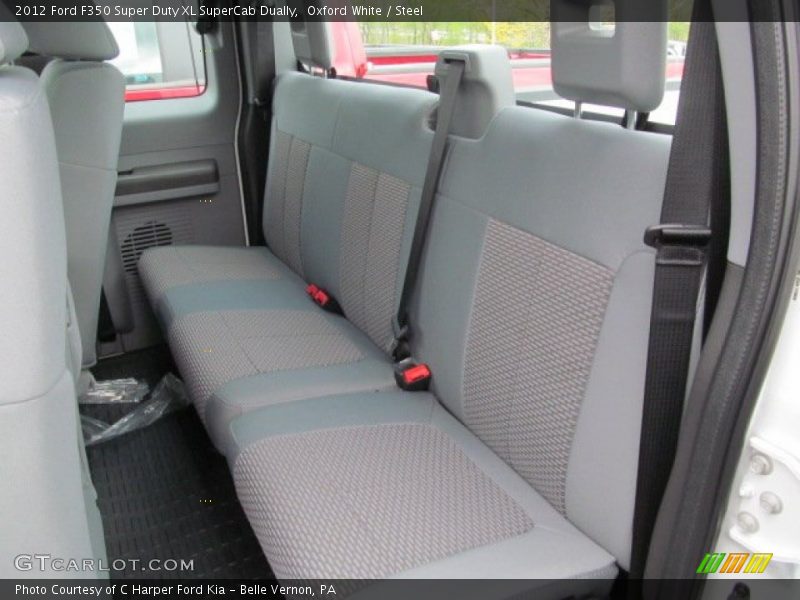 Rear Seat of 2012 F350 Super Duty XL SuperCab Dually