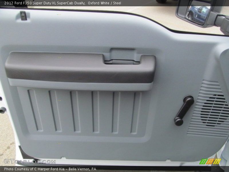 Oxford White / Steel 2012 Ford F350 Super Duty XL SuperCab Dually