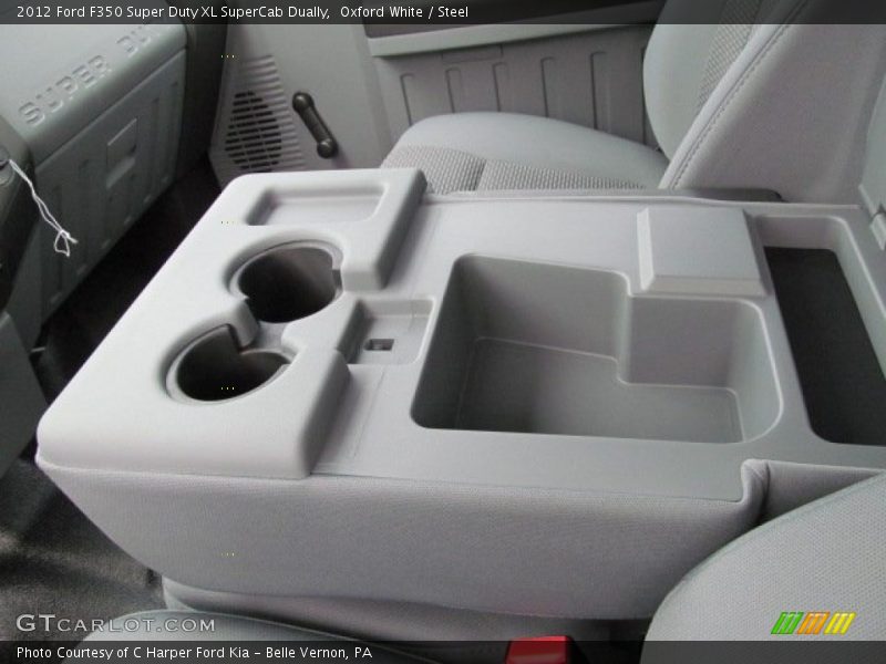 Oxford White / Steel 2012 Ford F350 Super Duty XL SuperCab Dually
