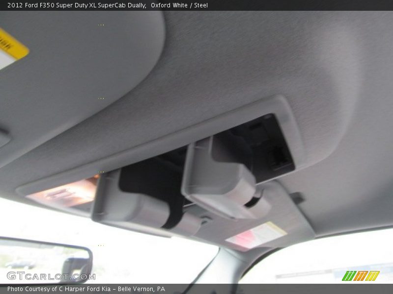 Oxford White / Steel 2012 Ford F350 Super Duty XL SuperCab Dually