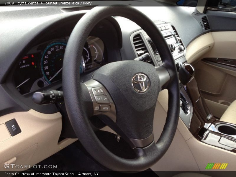 Sunset Bronze Mica / Ivory 2009 Toyota Venza I4
