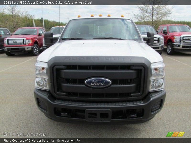 Oxford White / Steel 2012 Ford F350 Super Duty XL SuperCab
