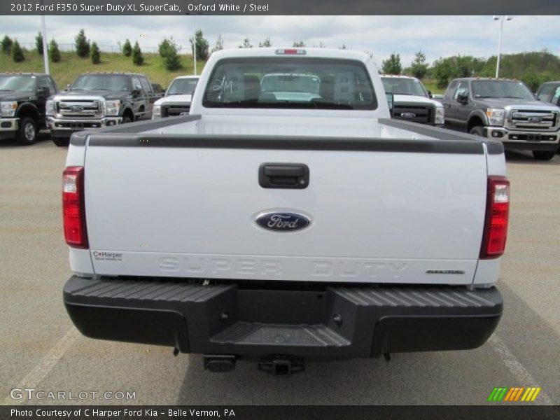 Oxford White / Steel 2012 Ford F350 Super Duty XL SuperCab