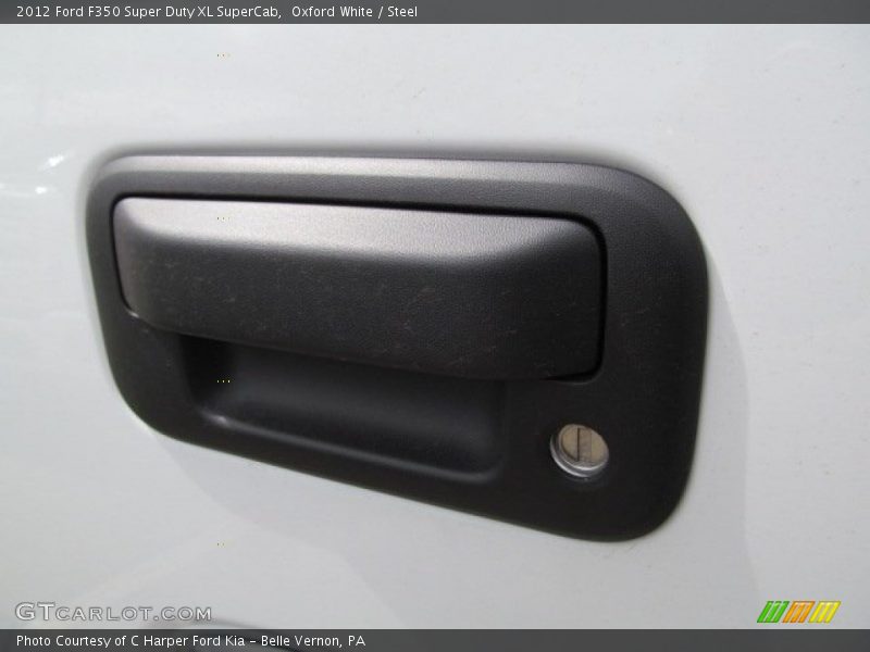 Oxford White / Steel 2012 Ford F350 Super Duty XL SuperCab