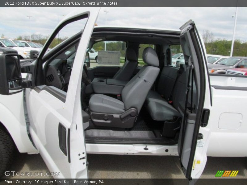Oxford White / Steel 2012 Ford F350 Super Duty XL SuperCab